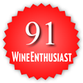 91 Wine Enthusiast